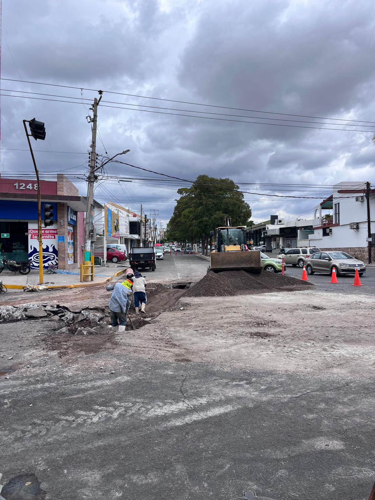 $!Este lunes, permanecerá cerrada la Nicolás Bravo, en Culiacán, por obras de Japac