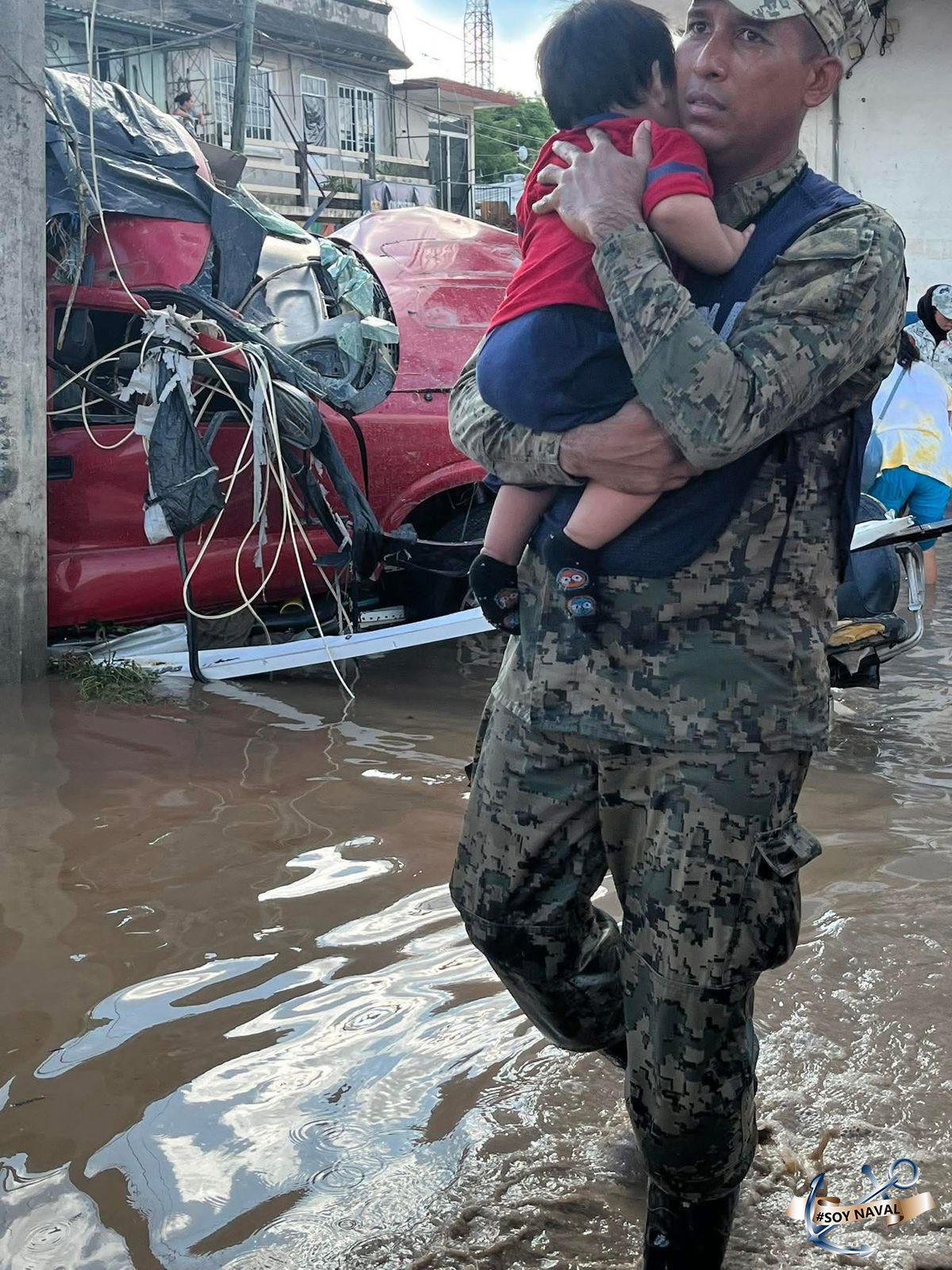 $!Lluvias han dejado 41 muertos y severas afectaciones en 5 estados de México
