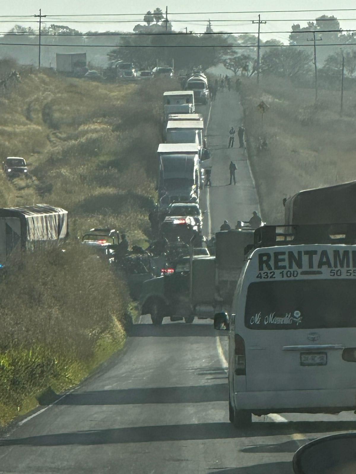 $!El ataque a los militares se registró en uno de los entronques en la localidad conocida Nochistlán.