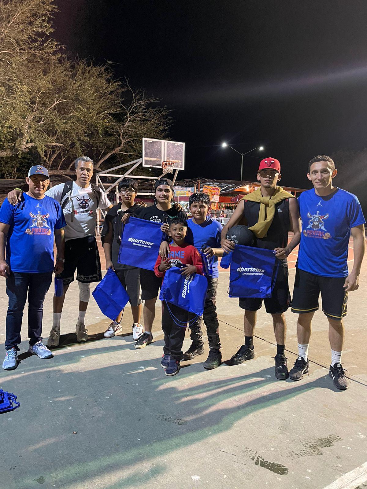 $!Piratas Basketball celebra primer Try Out y amistoso en Teacapán