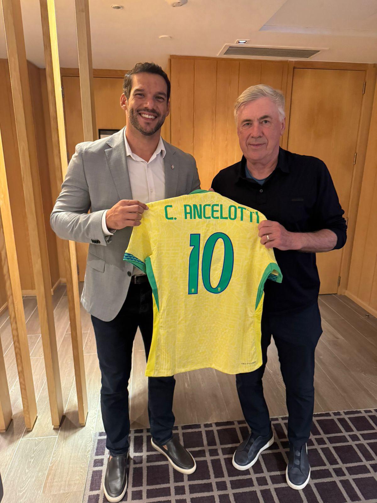 $!Carlo Ancelotti inicia su era como entrenador de Brasil