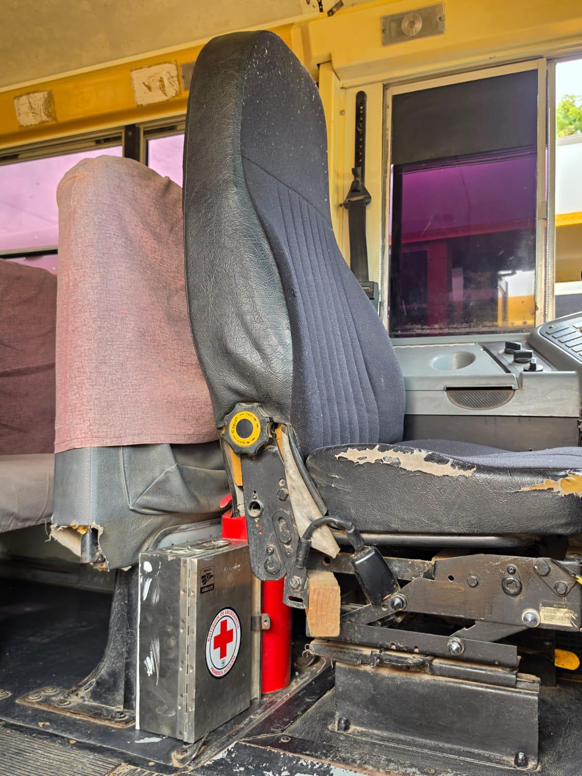 $!Realizan revisión a unidades del transporte escolar en Mazatlán previo al inicio del ciclo escolar