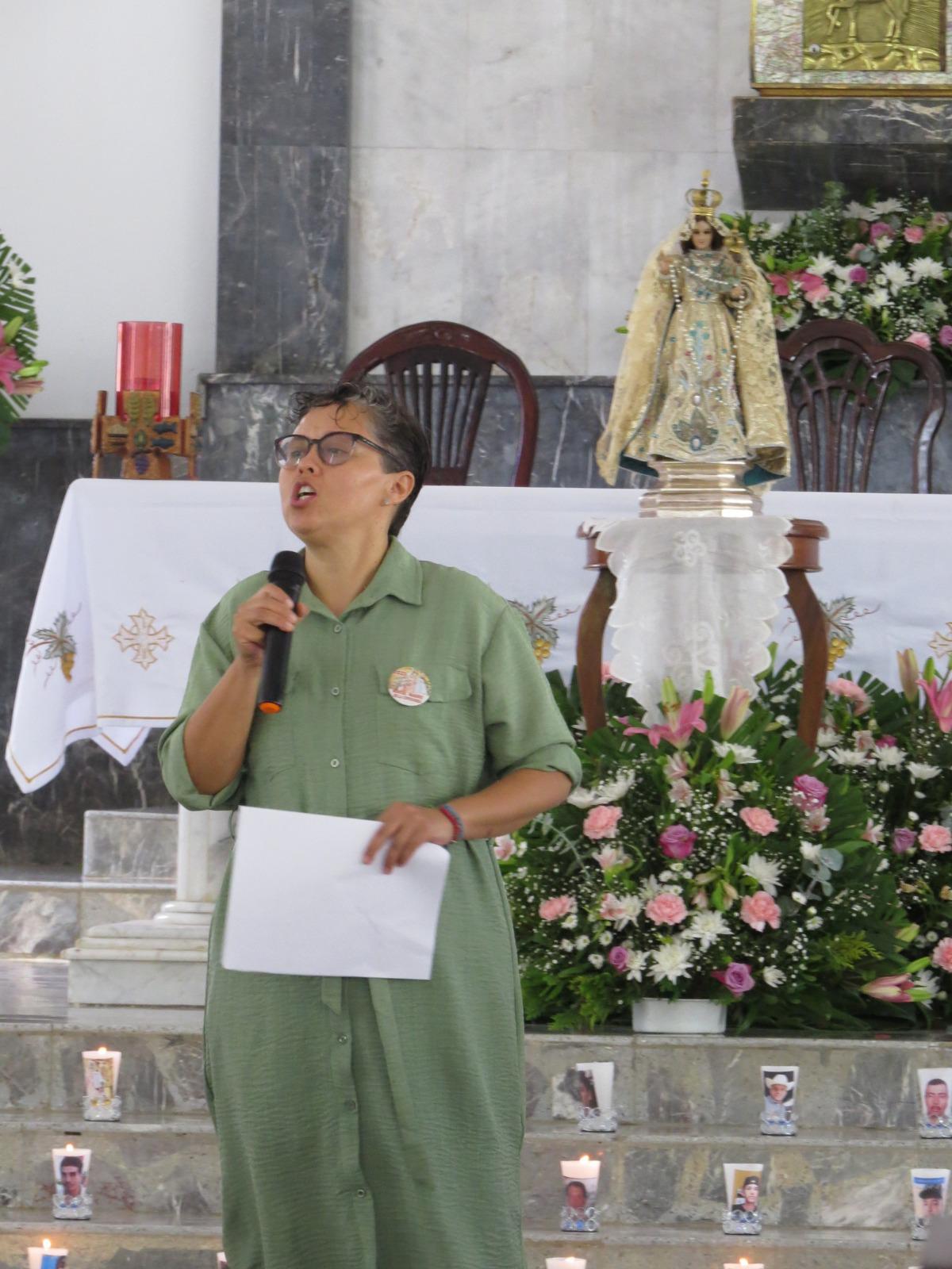$!Recuerdan a desaparecidos en el encuentro mariano de la Fiesta de la Virgen del Rosario
