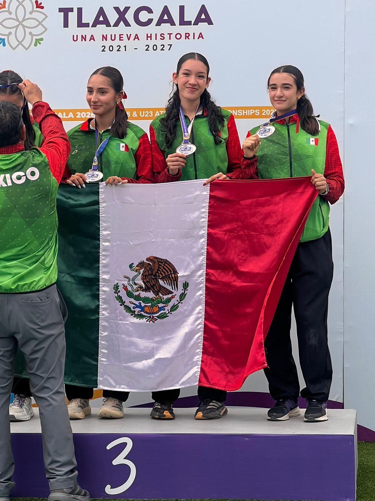 $!Gana mazatleca Camila Romero medalla de bronce en el Campeonato de NACAC