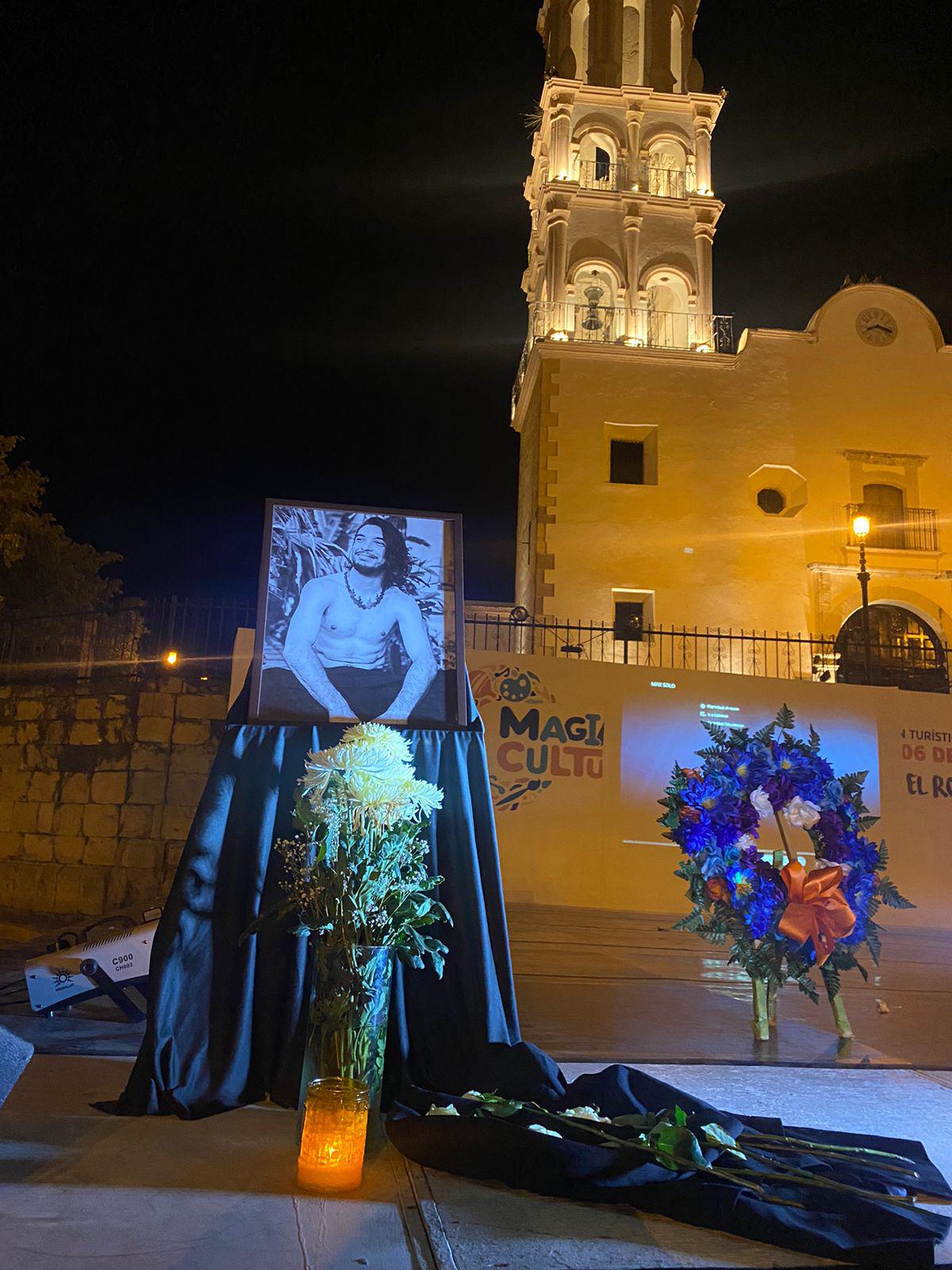 $!El altar que se dedicó a Maximiliano Corrales.