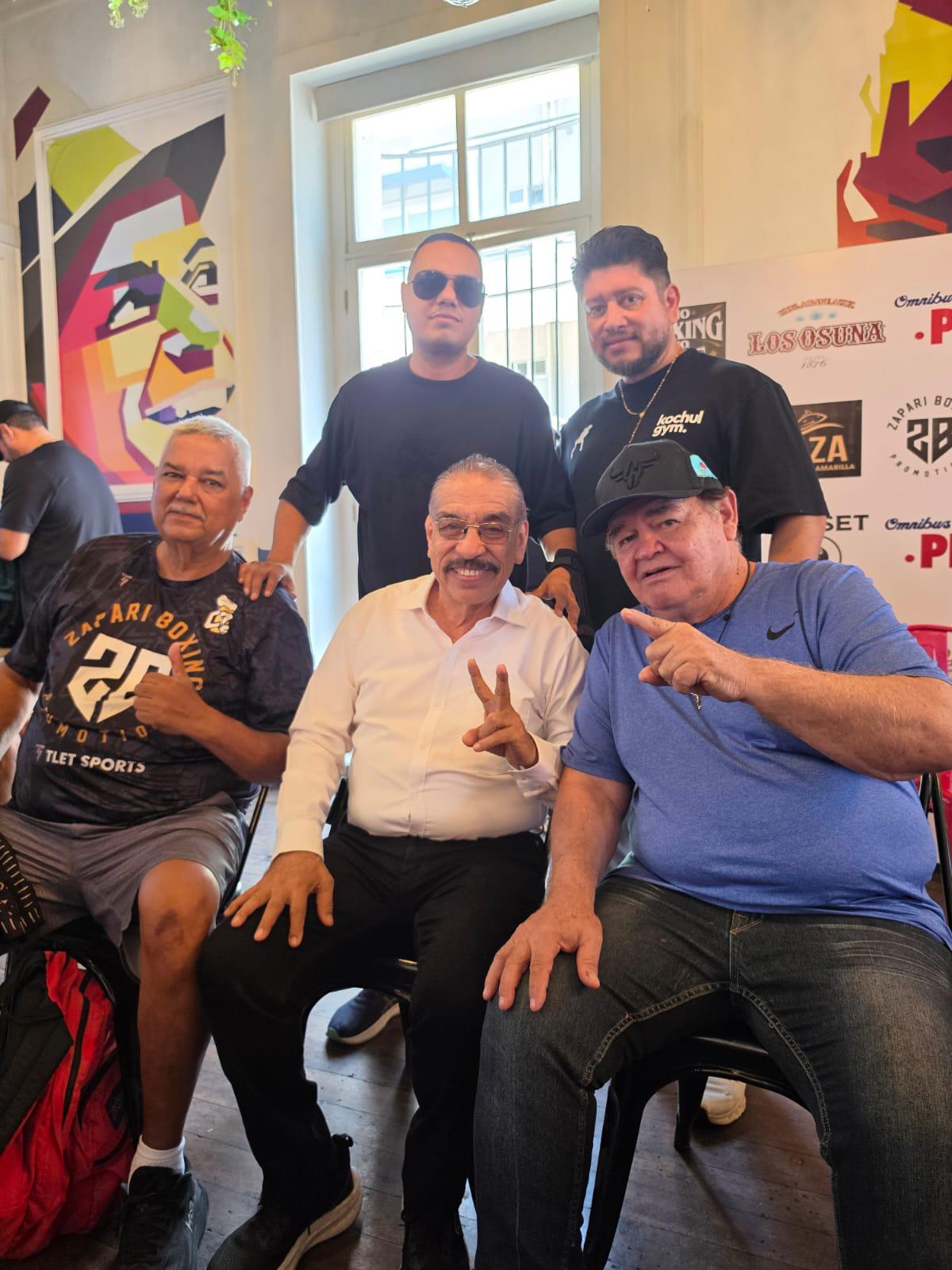 $!‘Veneno’ Aréchiga supera el pesaje y queda listo para encabezar ‘Rumbo a la Gloria’ en Mazatlán