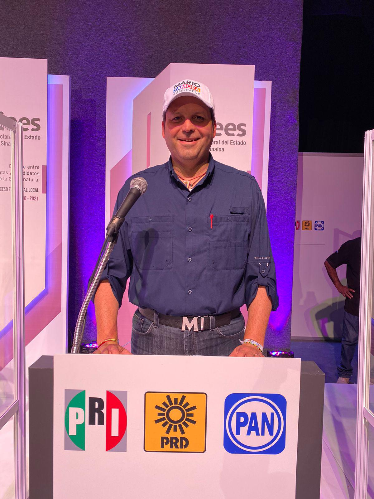 $!Debaten candidatos al Gobierno del Estado por el futuro de Sinaloa