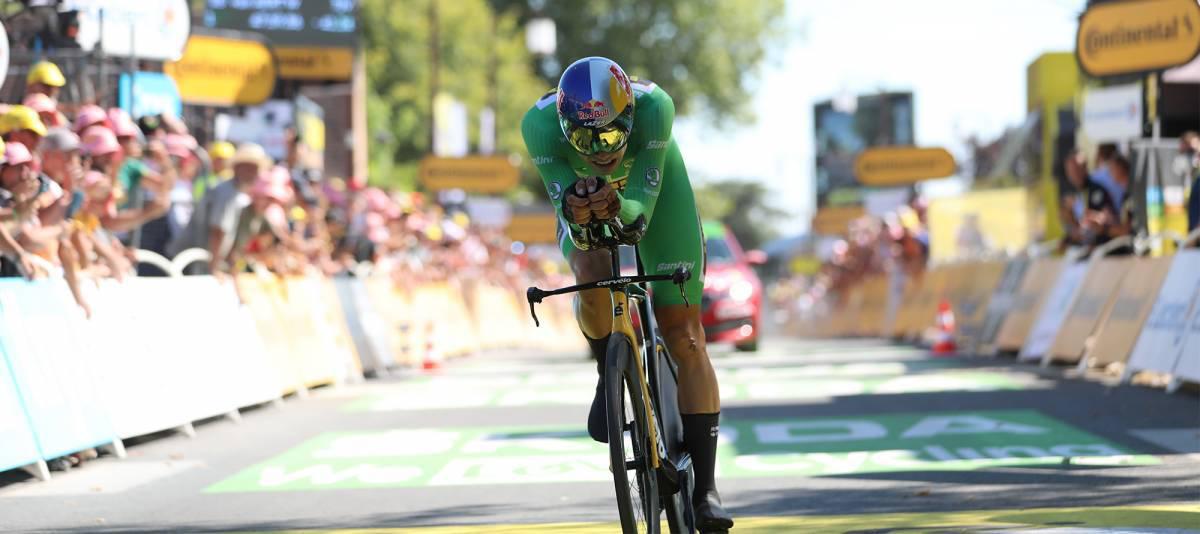 $!Wout van Aert se apunta la contrarreloj del Tour de Francia