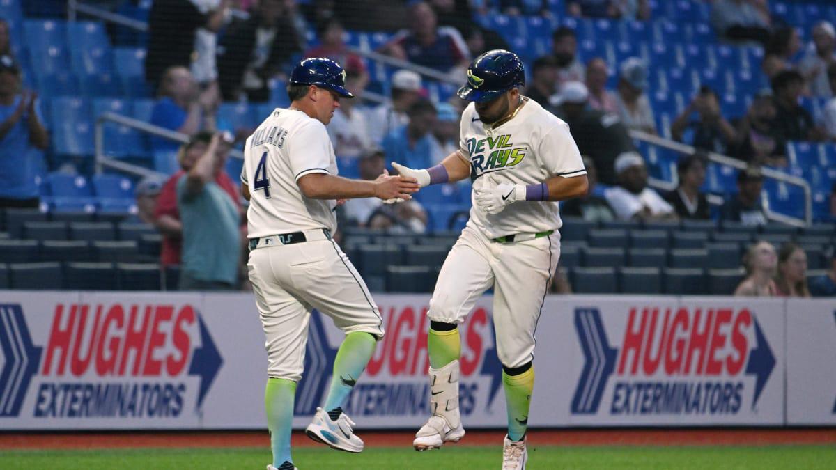 $!Jonathan Aranda y Junior Caminero impulsan a Rays sobre Mellizos