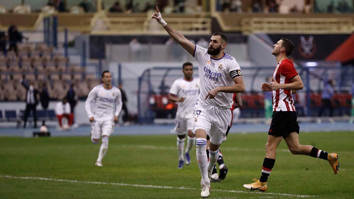 $!El Real Madrid conquista su duodécima Supercopa al superar al Athletic Club