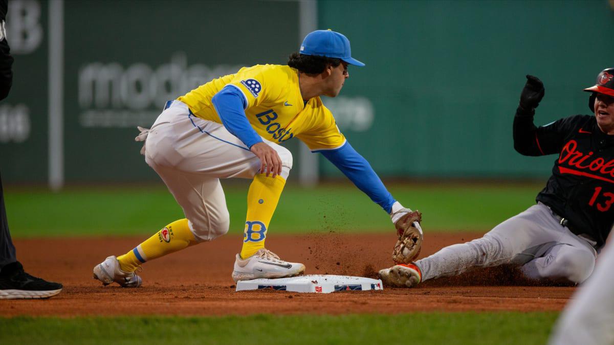 $!Mexicano Marcelo Mayer hace su debut en Grandes Ligas con Medias Rojas
