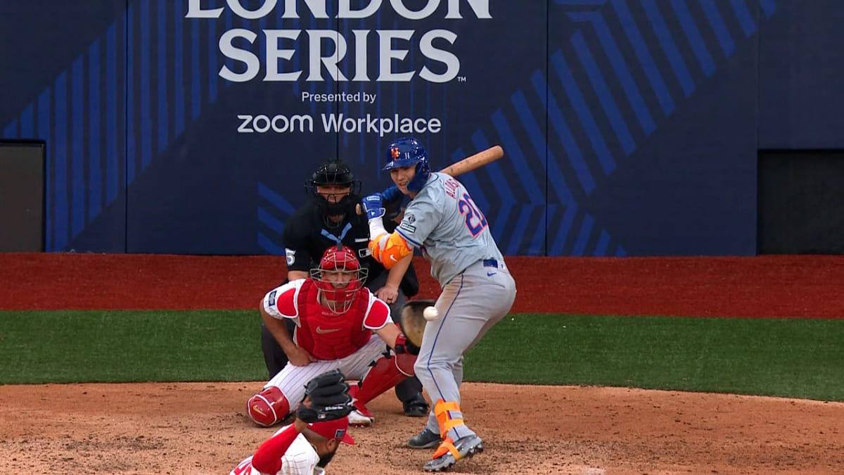 $!Mets reaccionan contra Filis en la novena y dividen Serie de Londres