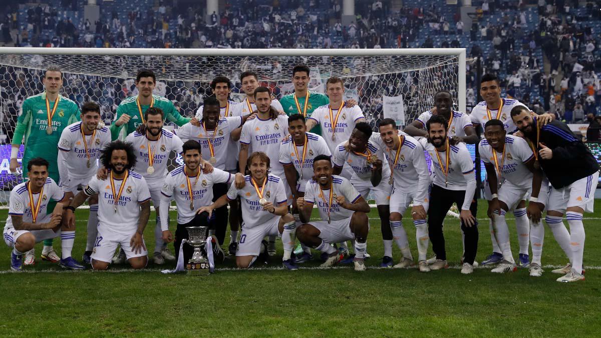 $!El Real Madrid conquista su duodécima Supercopa al superar al Athletic Club