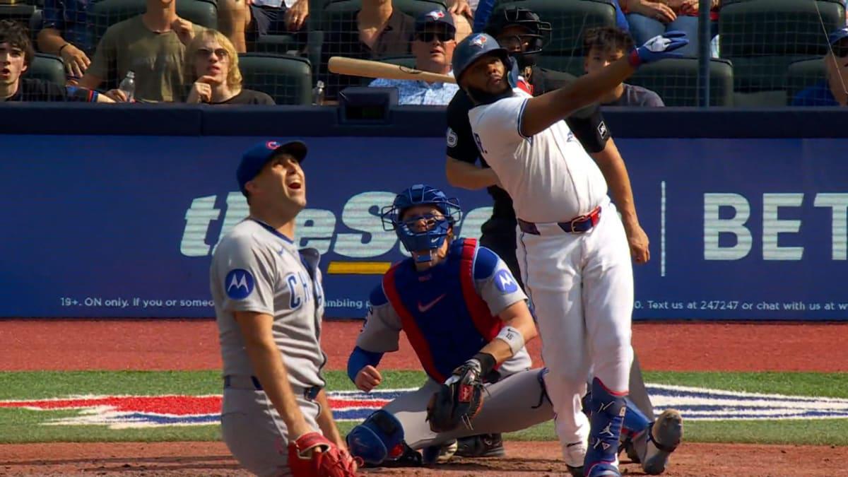 $!‘Versión clásica’ de Scherzer y jonrón oportuno de Vlad Jr.: Fórmula del éxito de Azulejos