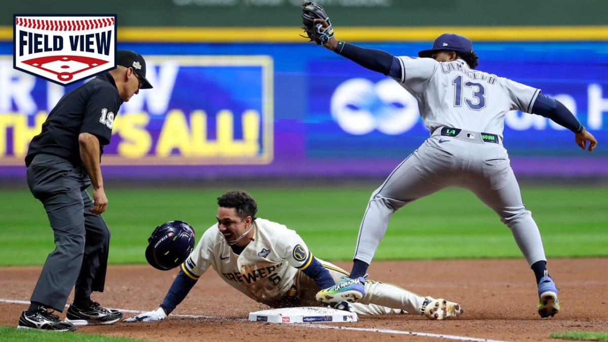 $!Cerveceros vencen 3-2 a los Rays en el Juego 1 de la Serie Mundial 2026