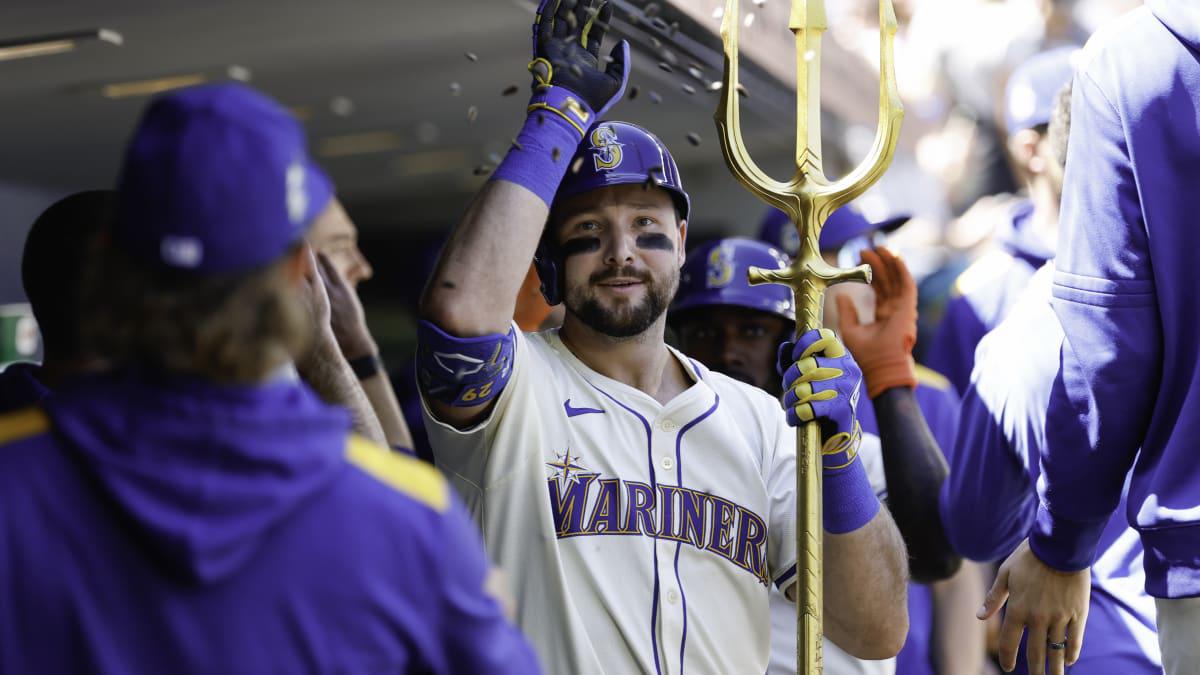 $!Raleigh llega a 45 jonrones y Marineros barren a Rays en el fin de semana de Ichiro