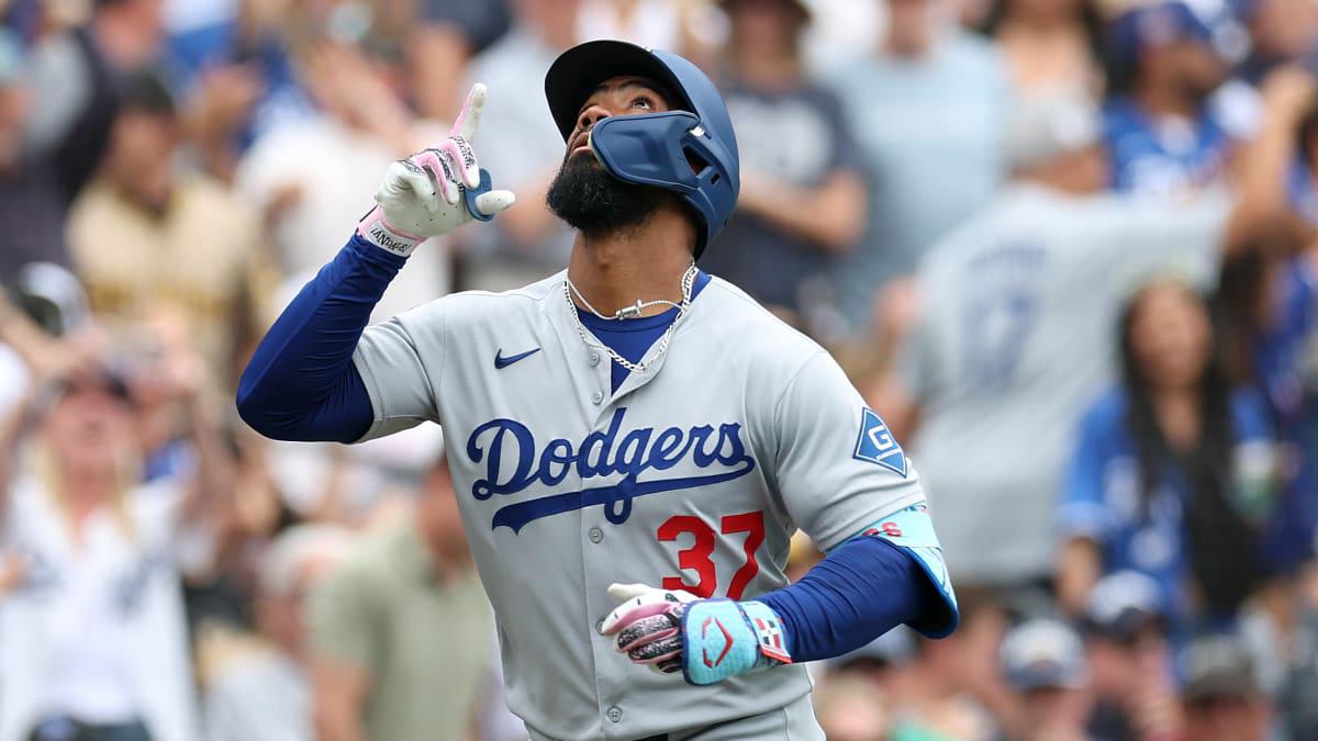 $!Salida improvisada de Casparius y jonrón de Teóscar impulsan a Dodgers vs. Padres