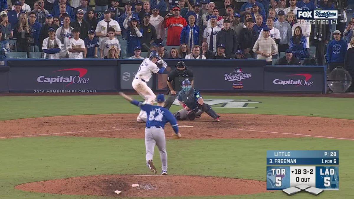 $!Freddie Freeman decide histórico encuentro con jonrón en la décimo octava entrada