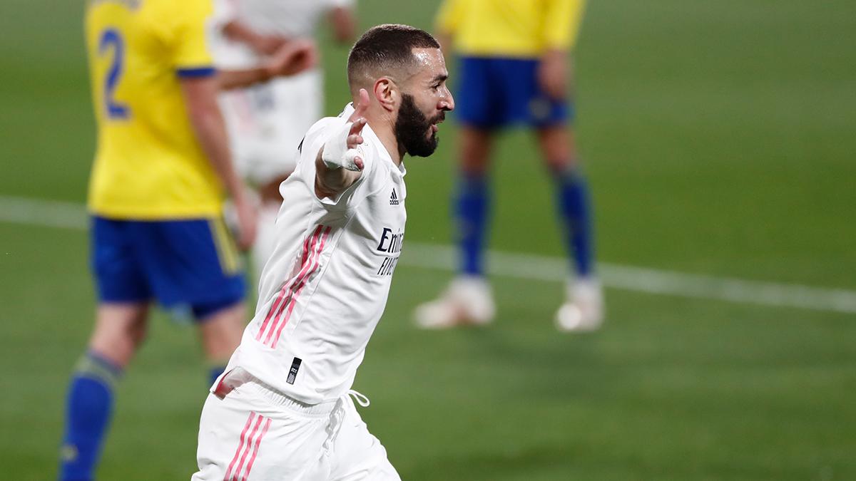 $!Benzema destroza al Cádiz y Real Madrid golea 3-0