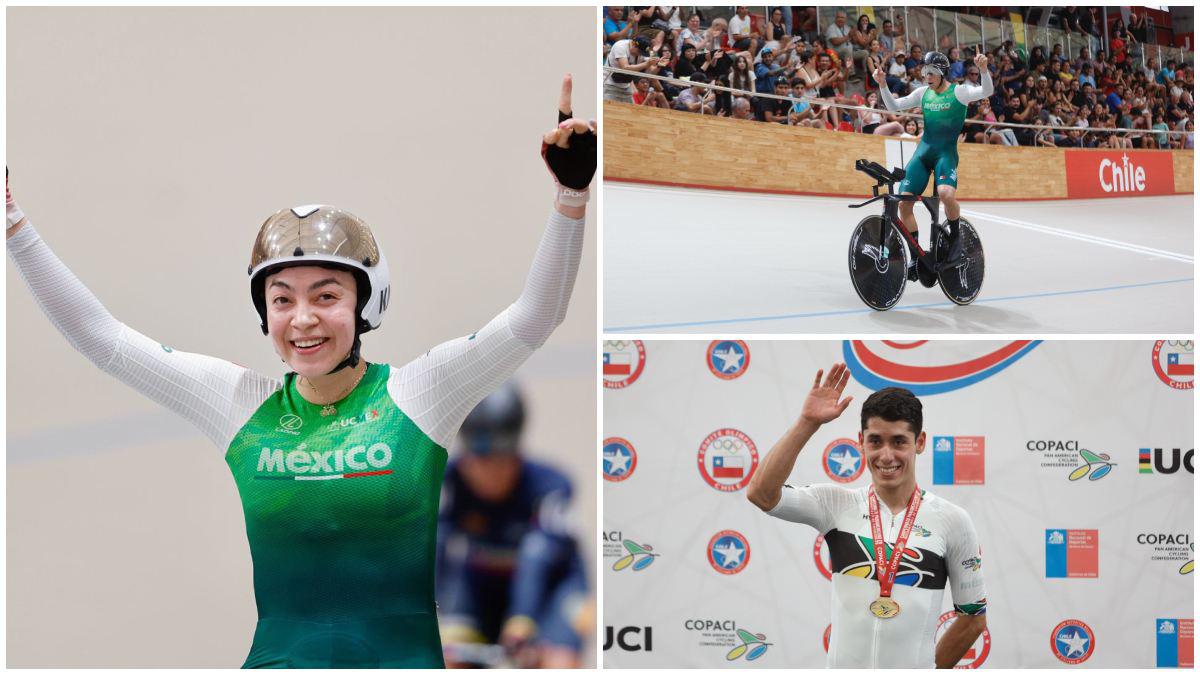 $!Luz Daniela Gaxiola conquista plata en el Panamericano de Ciclismo de Pista