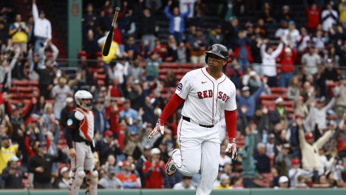 $!Devers fija récord personal con ocho empujadas en paliza sobre Orioles en el J1