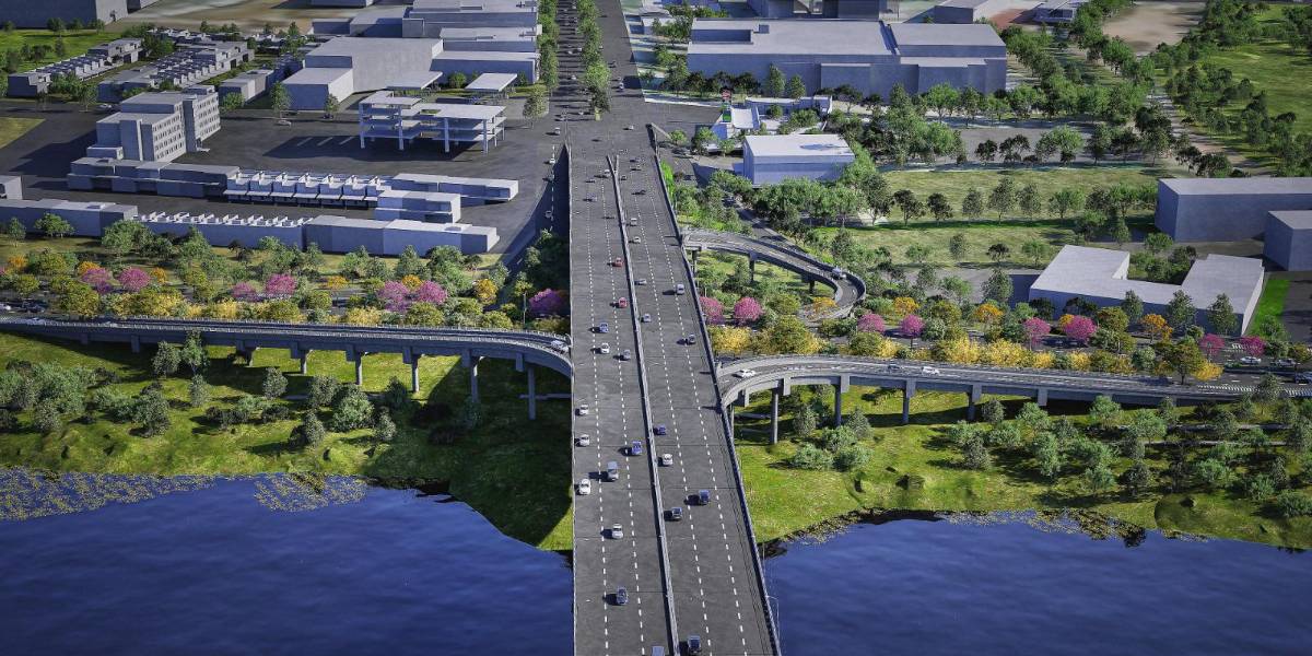 Este es el proyecto del malecón margen izquierdo en Culiacán 