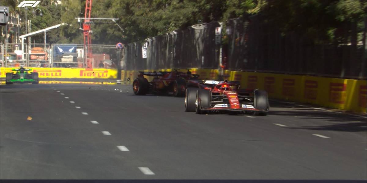 ‘Checo’ Pérez se queda sin podio en GP de Azerbaiyan tras accidente con Carlos Sainz ‘Checo’ Pérez se queda sin podio en GP de Azerbaiyan tras accidente con Carlos Sainz