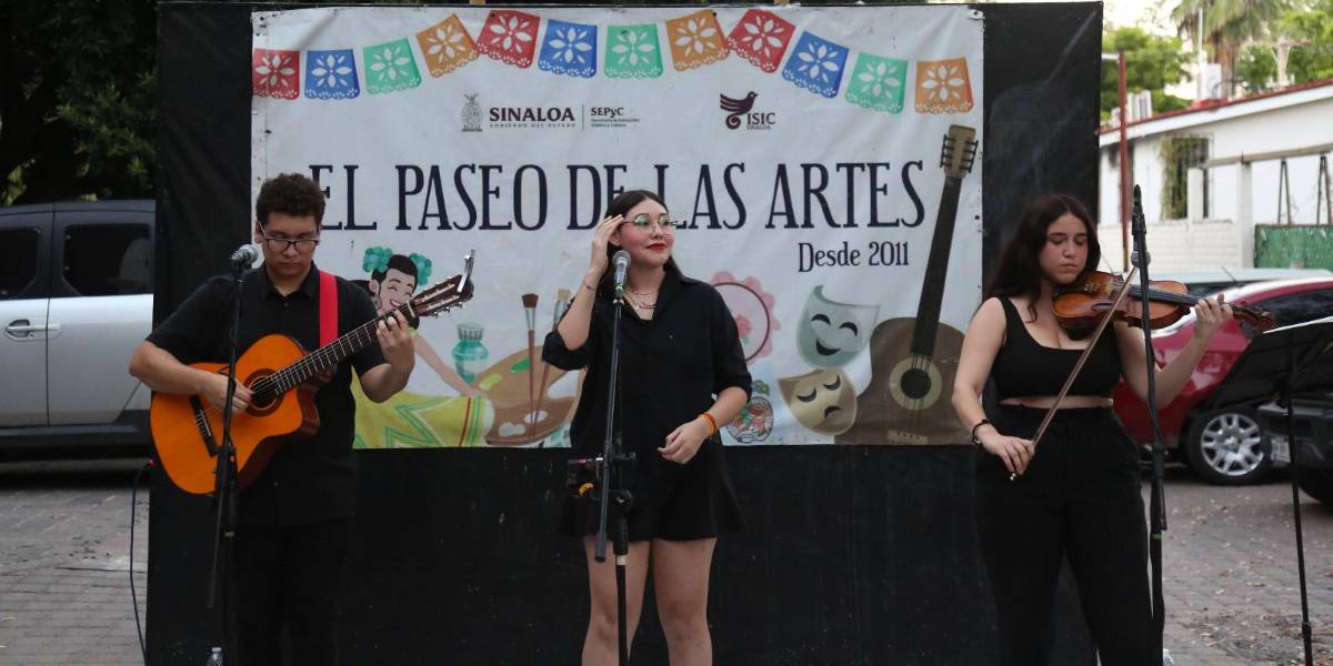 Llevan su canto al Paseo de las Artes