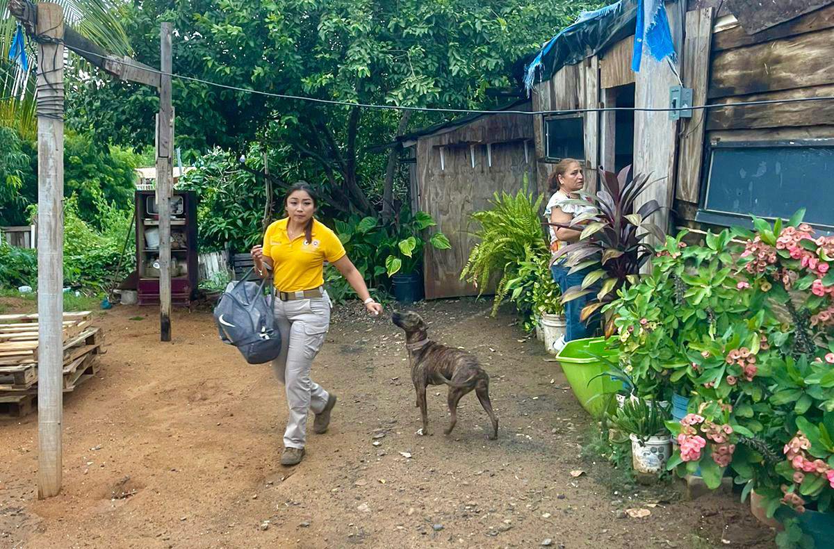 $!Habilitan refugios temporales en Mazatlán por ‘Norma’; llegan cuatro vecinos y tres mascotas