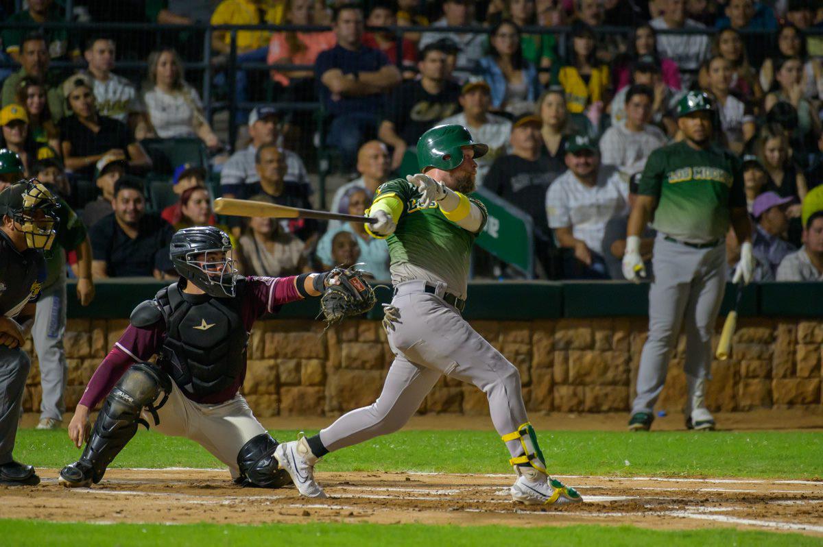 $!Cañeros de Los Mochis se lleva la victoria en casa, dentro del Cuadrangular del Bienestar