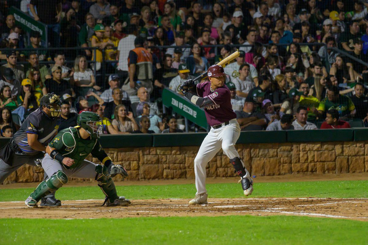 $!Cañeros de Los Mochis se lleva la victoria en casa, dentro del Cuadrangular del Bienestar