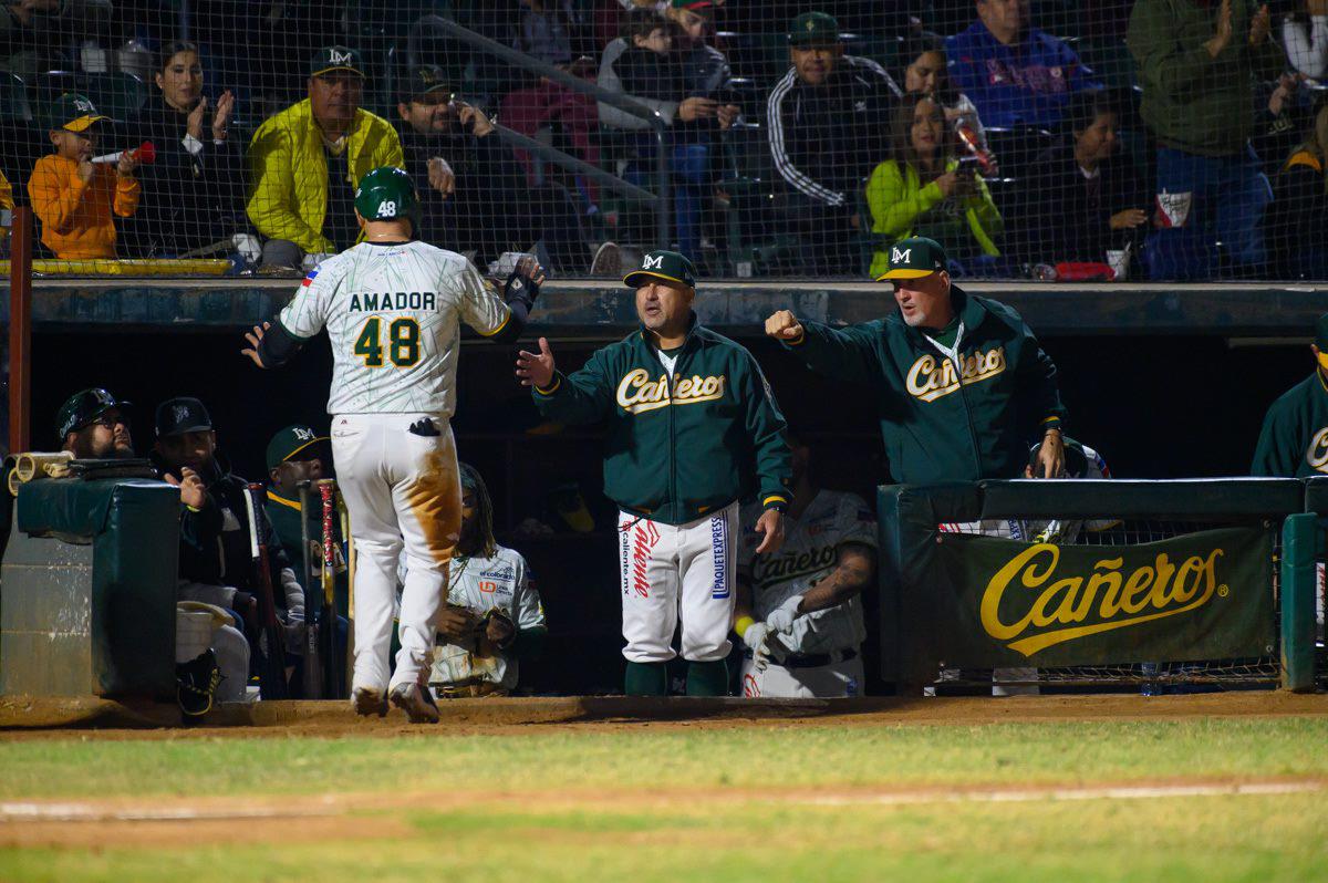 $!Cañeros se llevó la doble cartelera ante Naranjeros y son nuevos líderes