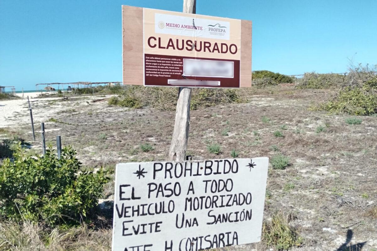 $!Conflicto en Sisal: pobladores se enfrentan a autoridades para detener expansión turística sin control en la costa mexicana