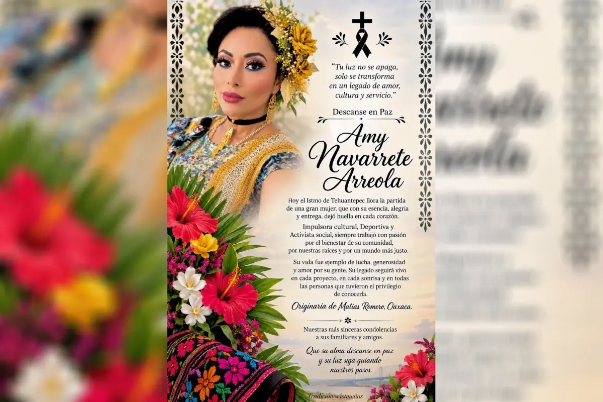 $!Asesinan a Amy Navarrete, ex candidata del Partido Verde en Matías Romero, Oaxaca