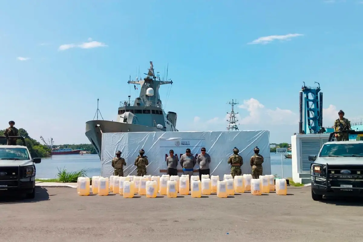 $!Marina asegura 4.4 toneladas de cocaína y destruye laboratorio clandestino