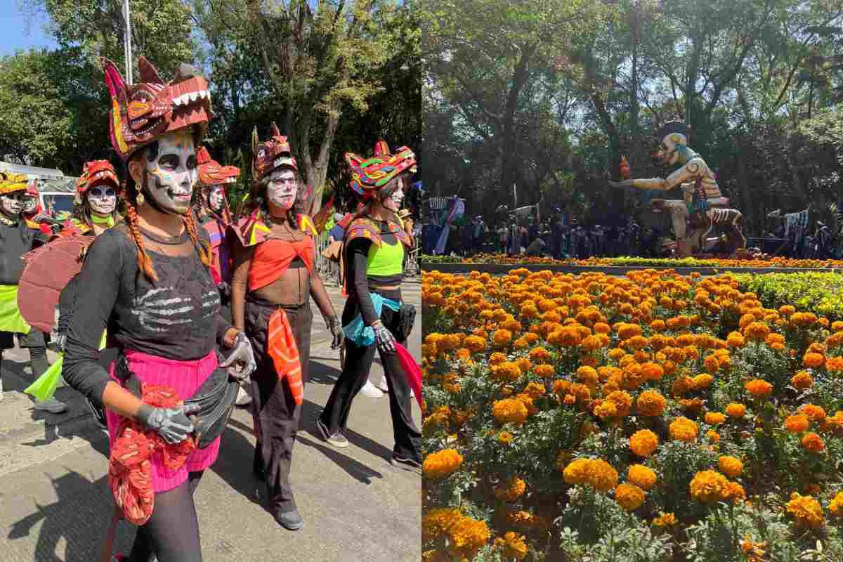 $!El desfile contó con miles de participantes.