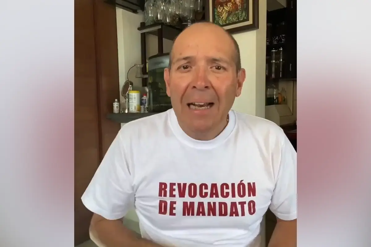 $!Video del periodista enviando un mensaje tras recibir amenazas.