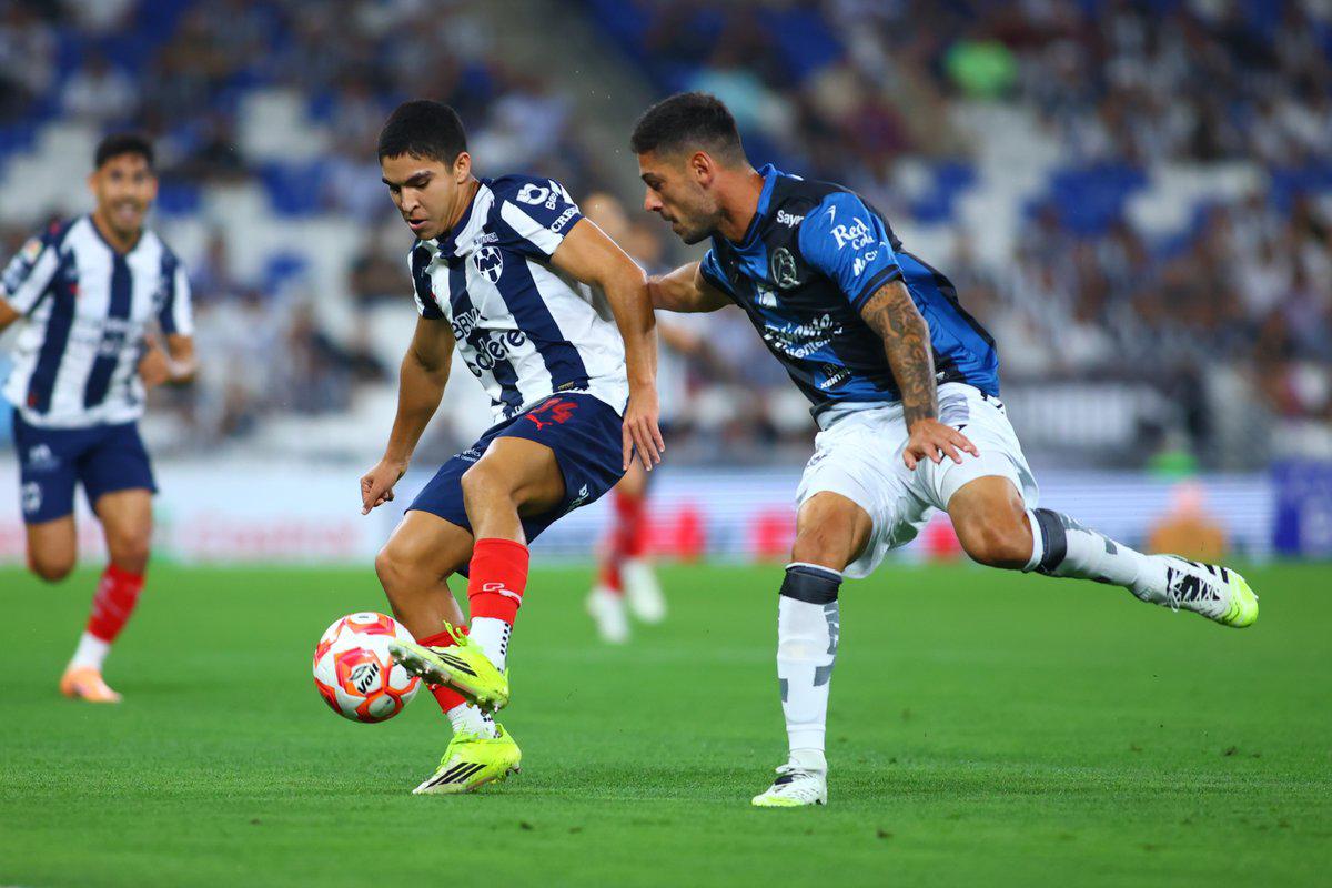$!Rayados golean 4-0 a Querétaro en el debut de Nicolás Sánchez