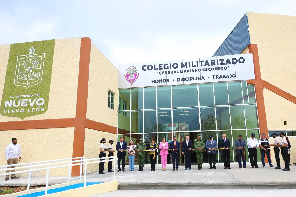 $!Bachillerato Militarizado General Mariano Escobedo.