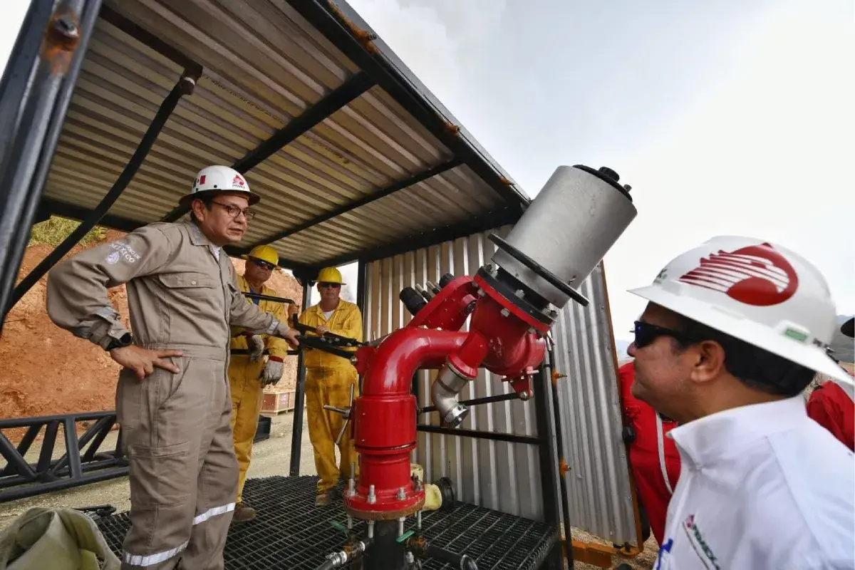 $!Pemex alista cierre definitivo del pozo Krem-1 en Las Choapas, Veracruz