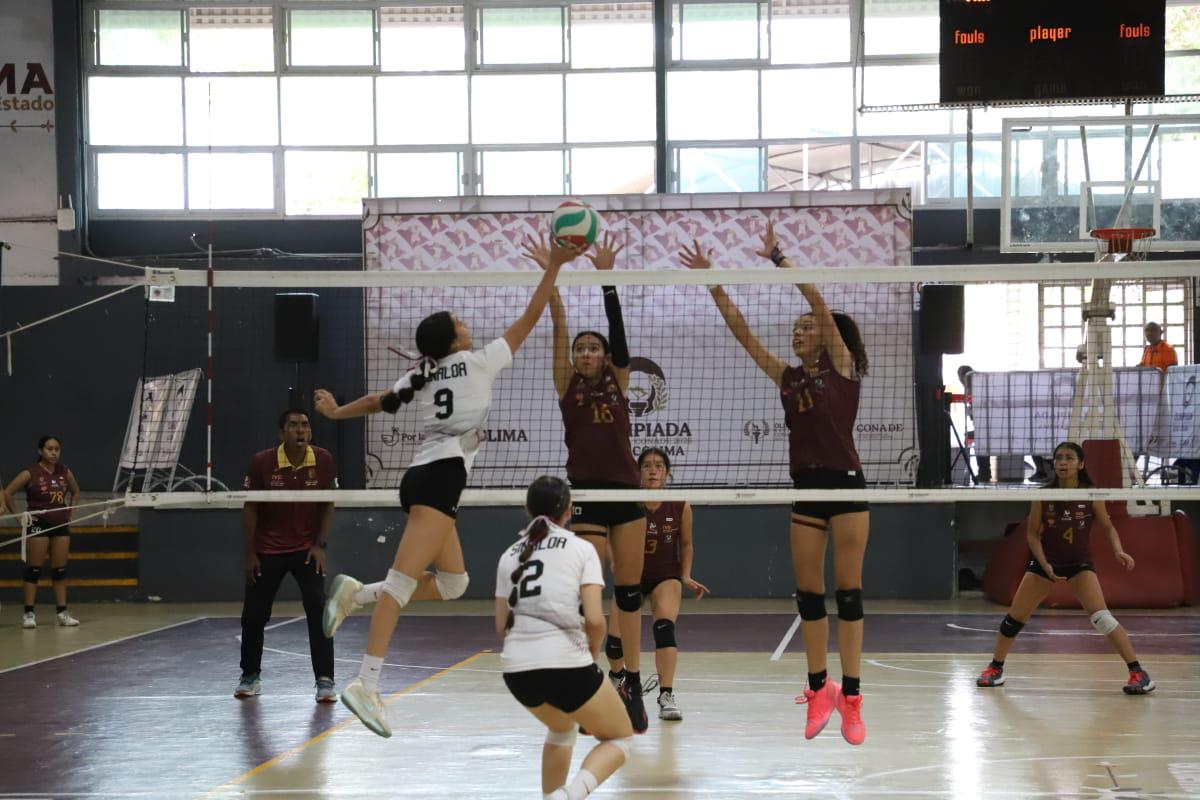$!Sinaloa se baña de oro en voleibol de sala femenil en la Olimpiada Nacional