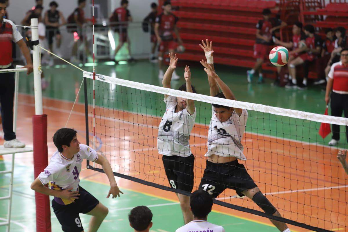 $!Suma Sinaloa una victoria en voleibol de sala