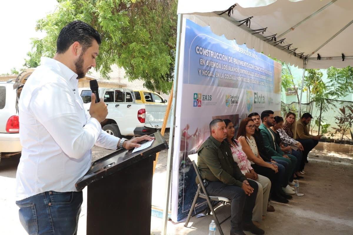 $!Inician los trabajos de pavimentación en avenida Los Álamos de la ciudad de La Cruz