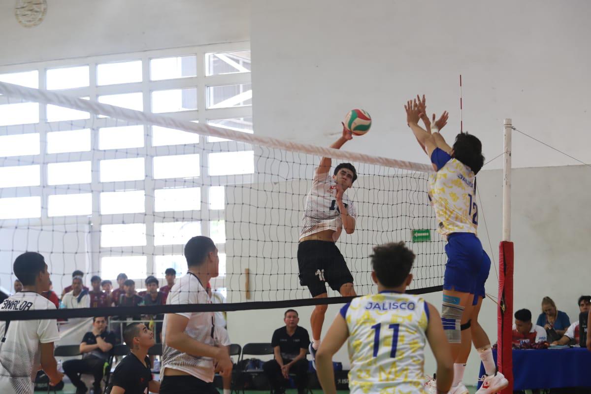 $!Suma Sinaloa una victoria en voleibol de sala