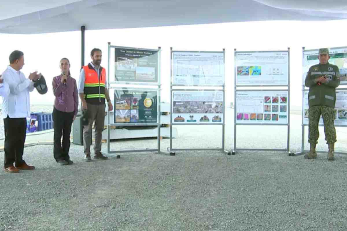 $!‘Le vamos a ganar a López Obrador en kilómetros’: Sheinbaum supervisa obras del Tren México-Pachuca