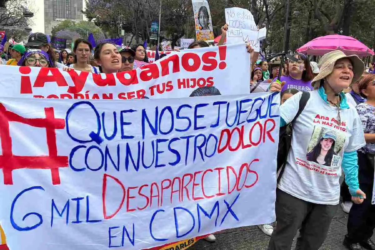 $!‘No jueguen con nuestro dolor’: familias de desaparecidos en el Ajusco llevarán su protesta al Mundial 2026