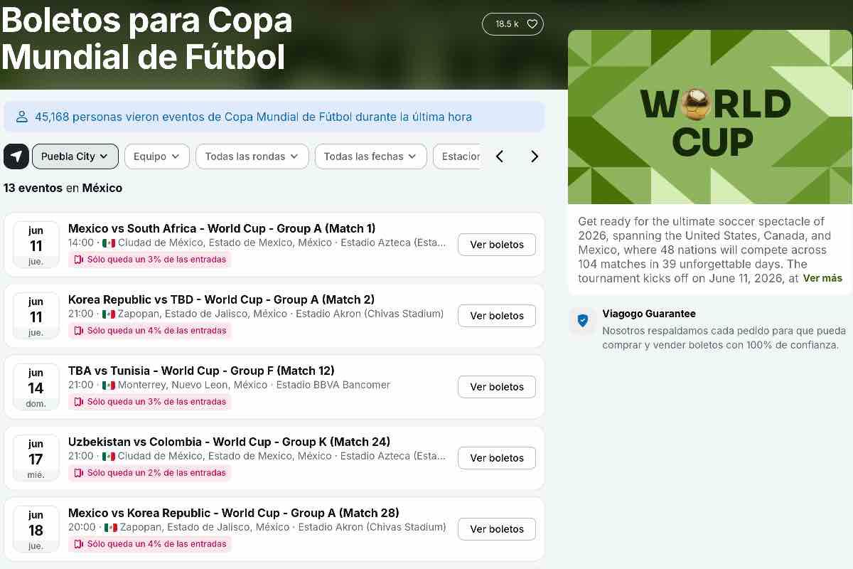 $!Plataformas que revenden boletos para el Mundial acumulan quejas desde 2019 y siguen operando