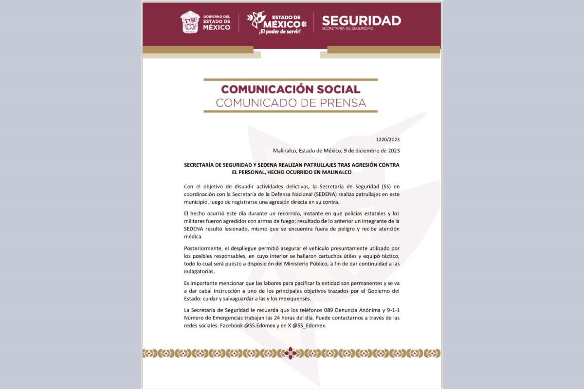 $!El militar herido está fuera de peligro y recibiendo atención.
