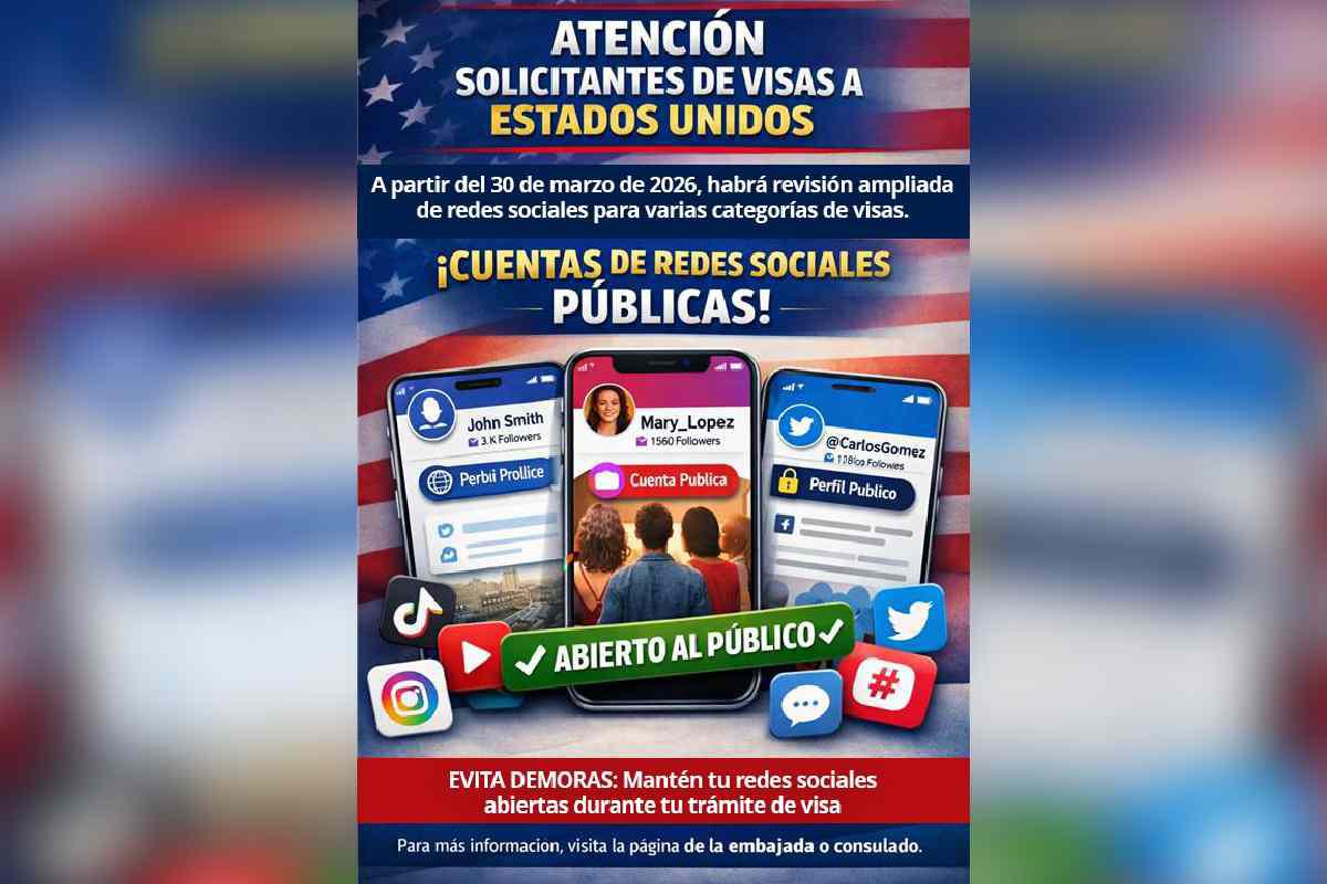 $!EU amplía la revisión de redes sociales para solicitantes de visas; pide tener perfiles públicos