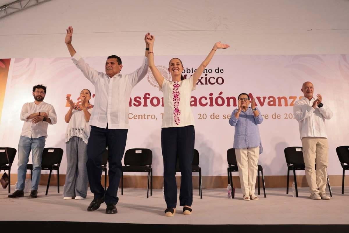 $!‘Muchos quieren que nuestro movimiento fracase’, afirma Claudia Sheinbaum